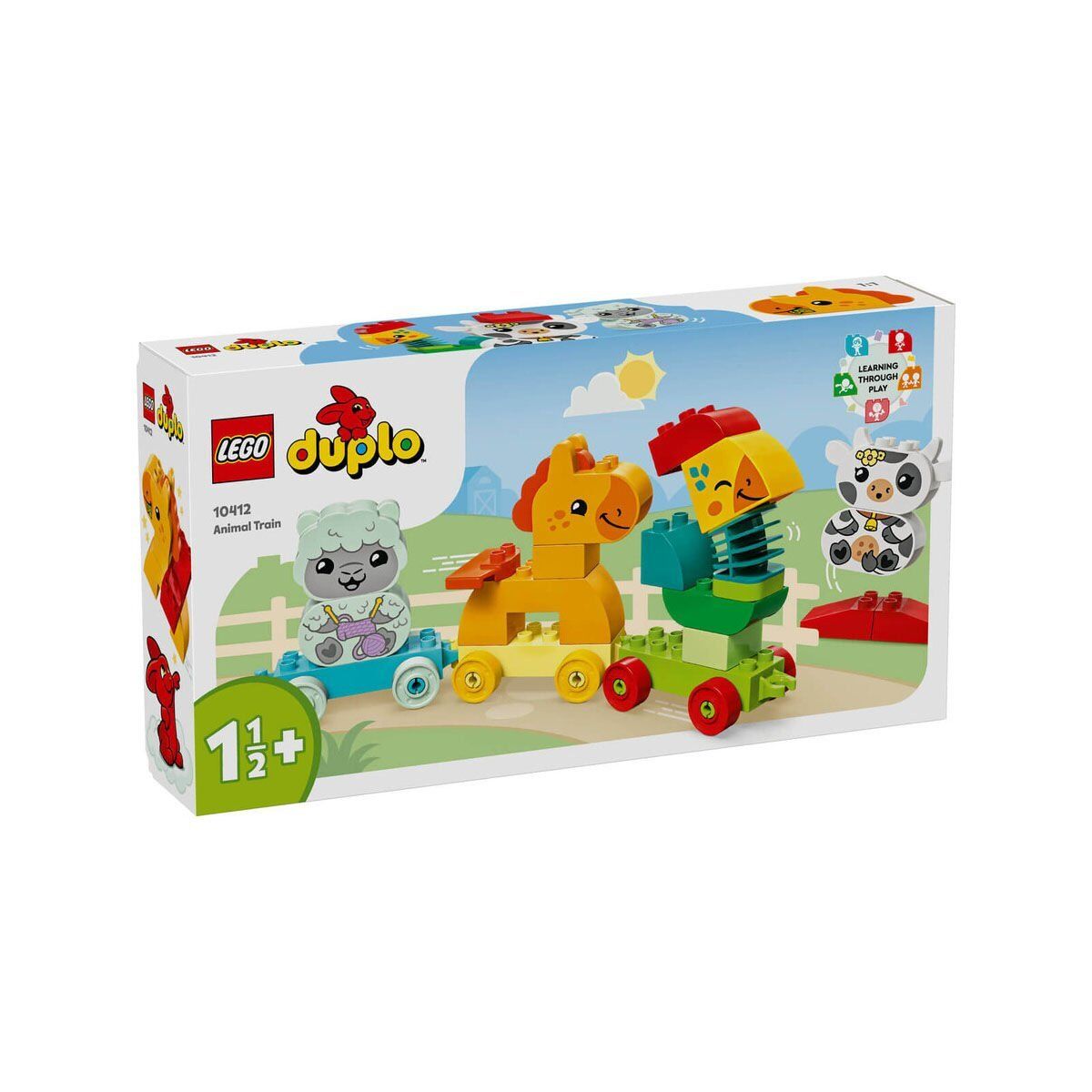 10412 Lego Duplo İlk Hayvan Trenim 19 parça +1,5 yaş