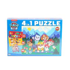 PW7931 Paw PAtrol 4IN1 Puzzle -Laço