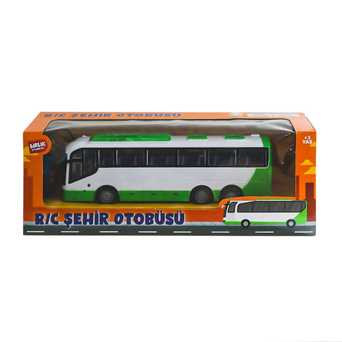 SH091-349 Kumandalı Işıklı Yolcu Otobüsü -Birliktoys