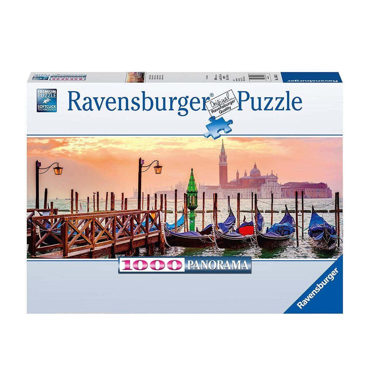 150823 Ravensburger, Gondollar, 1000 Parça Puzzle