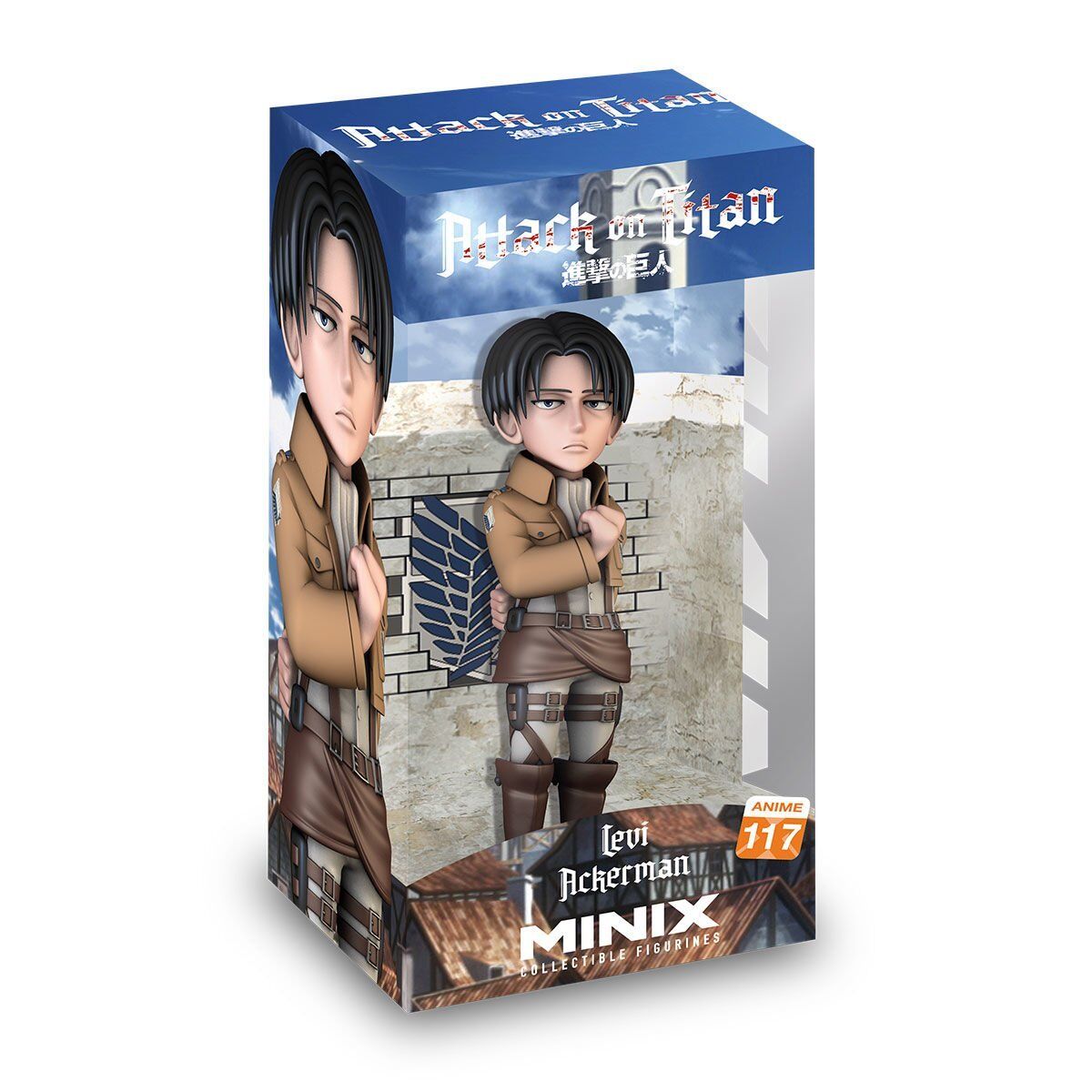 MNXA4000 Minix Levi Ackerman - Koleksiyon Figürü