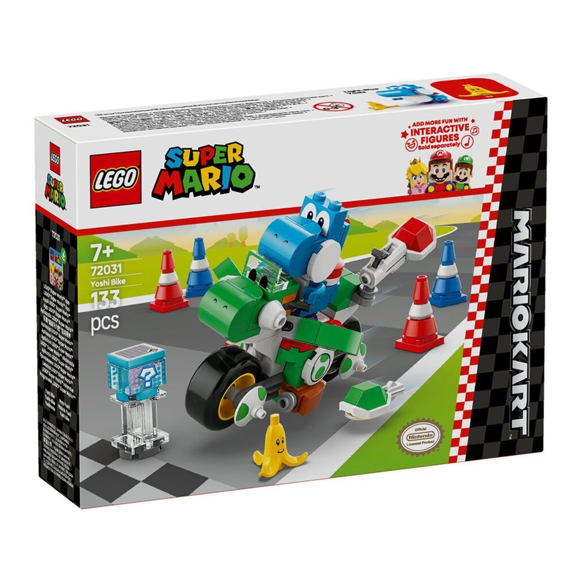 72031 Lego Super Mario Mario Kart – Yoshi Bike 133 parça +7 yaş