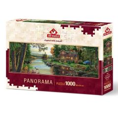 4483 Art Puzzle Huzurun Resmi 1000 Parça Panorama Puzzle