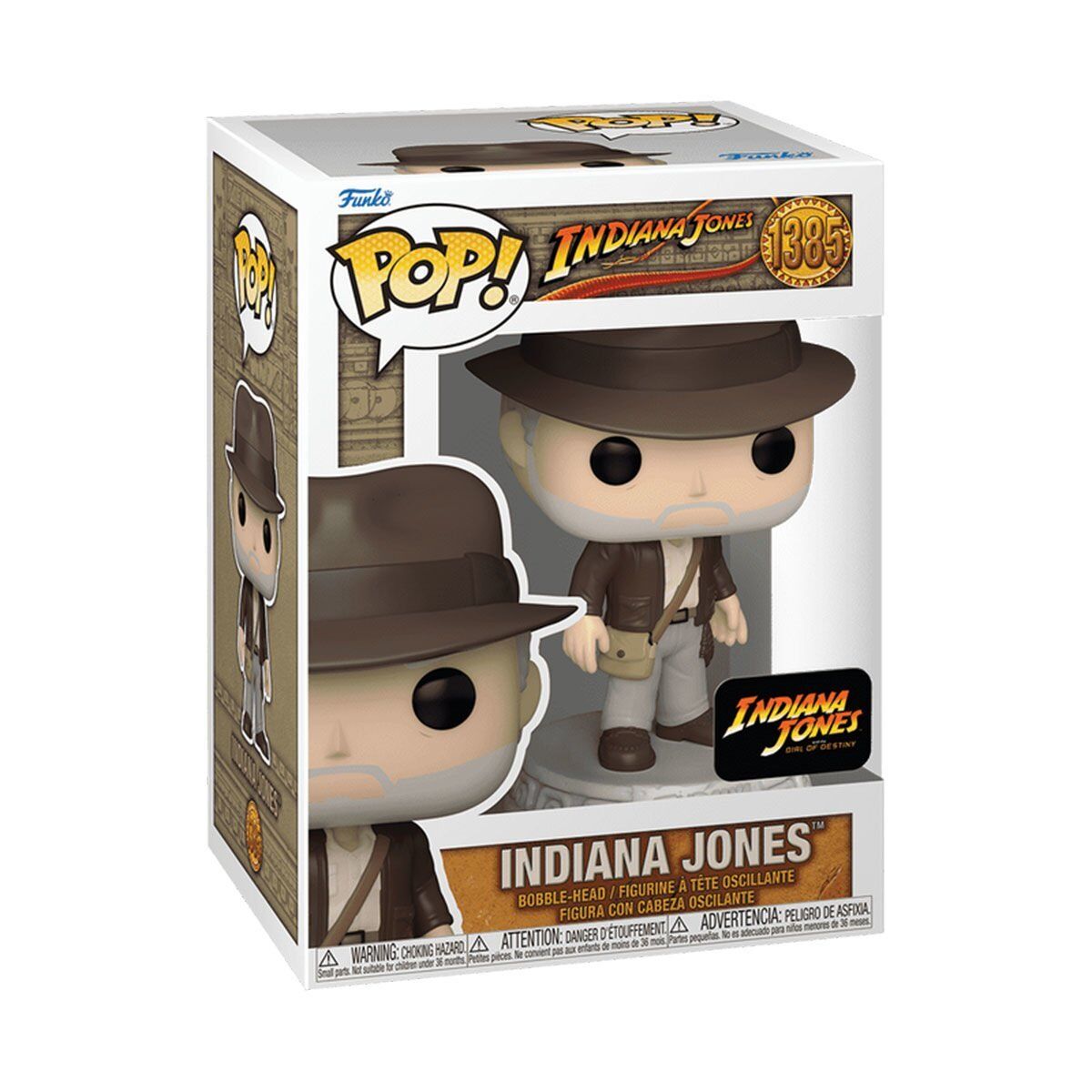 63986 Funko POP Figür - Movies Indiana Jones And The Dial Of Destiny - Indiana Jones With Jacket