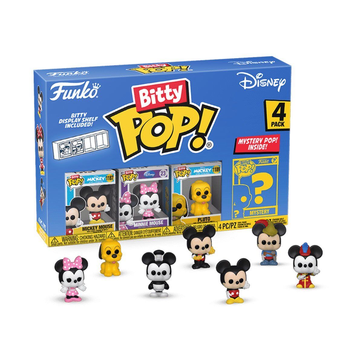 71319 Funko Bitty POP Disney Mickey 4'lü Paket