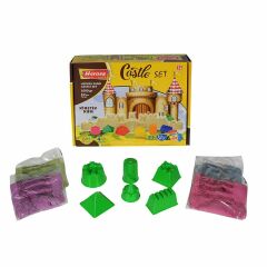 KUM-044 1000GR HEROES KİNETİK KUM KALE KALIPLI SET