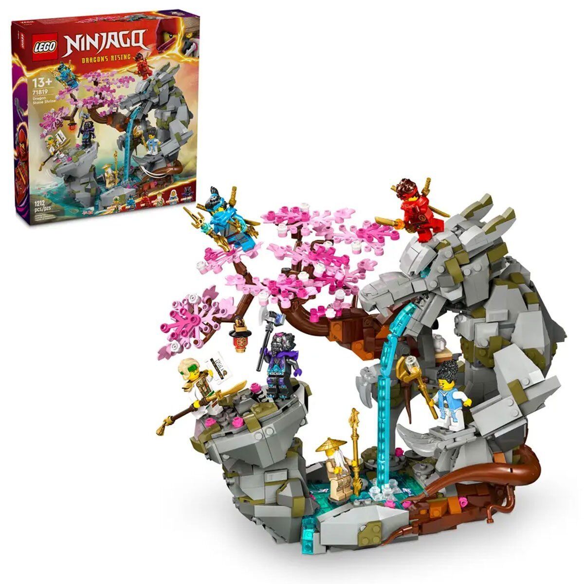 71819 Lego Ninjago Ejderha Taşı Tapınağı 1212 parça +13 yaş