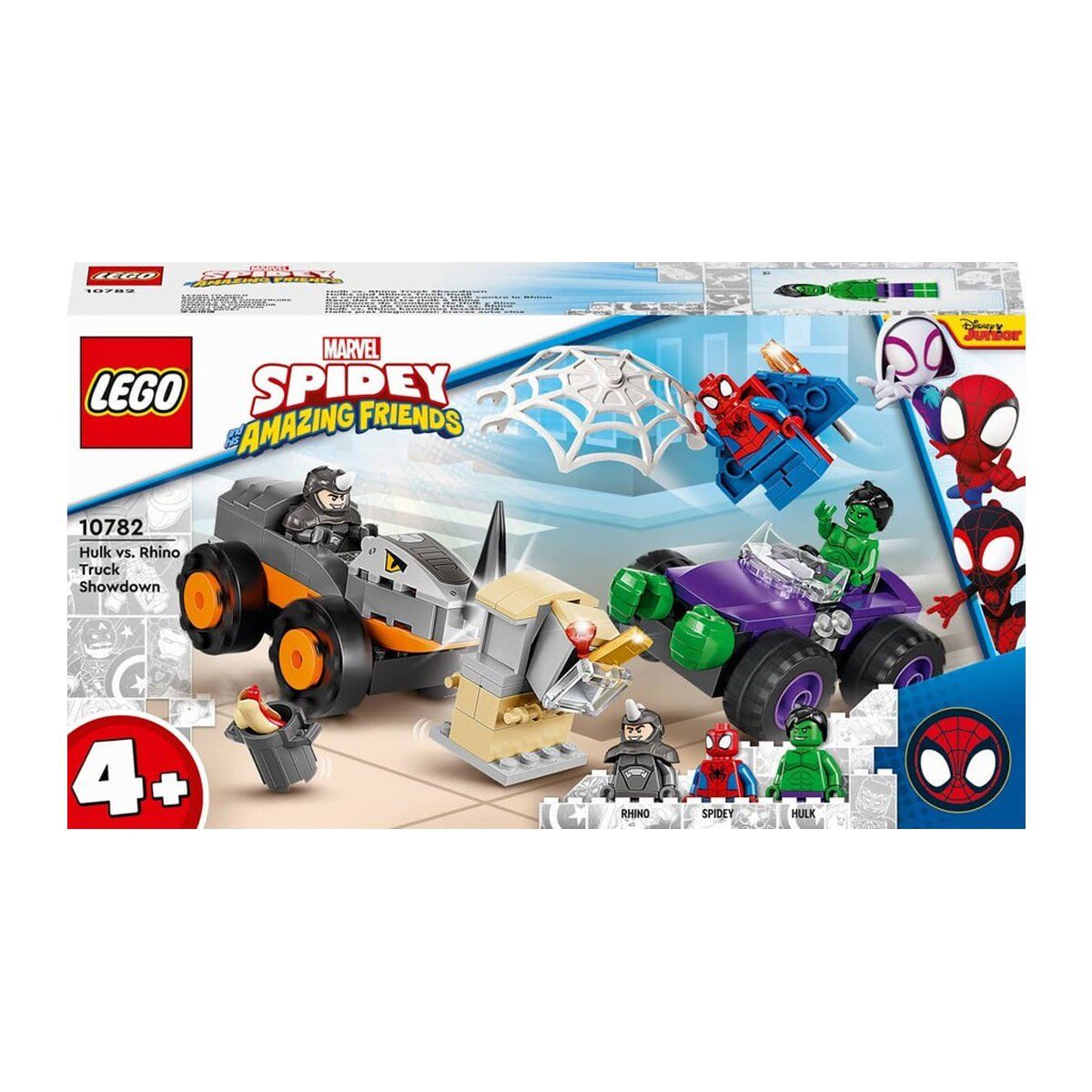 10782 Lego Marvel Spidey - Hulk, Gergedan Kamyona Karşı 110 parça +4 yaş