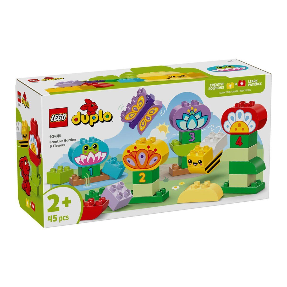 10444 Lego Duplo Yaratıcı Bahçe ve Çiçekler 45 parça +2 yaş