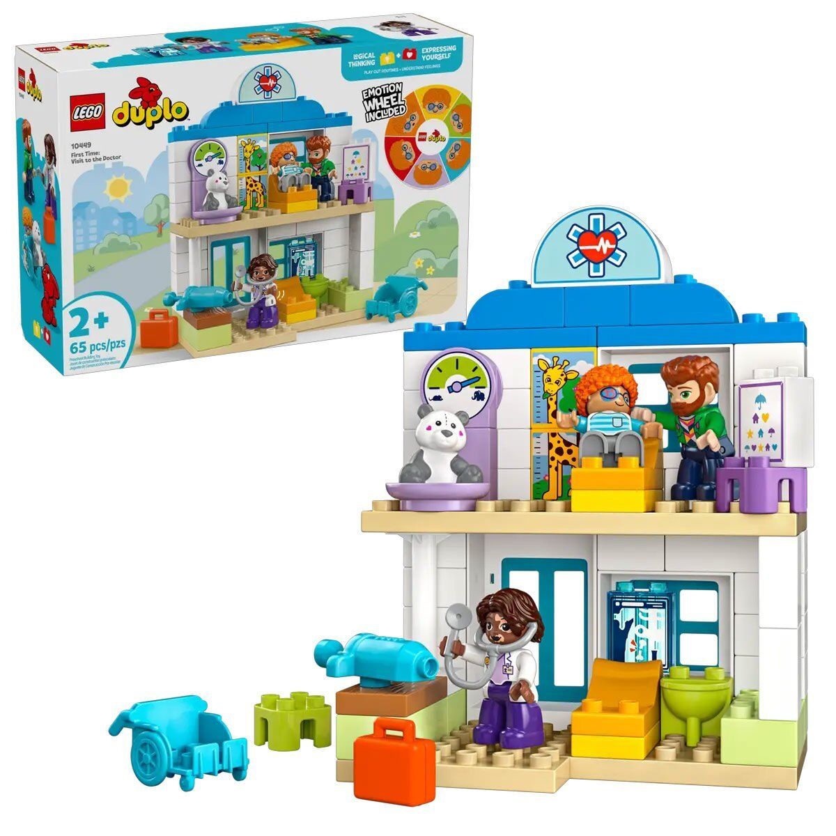 10449 Lego Duplo İlk Doktor Ziyareti 65 parça +2aş