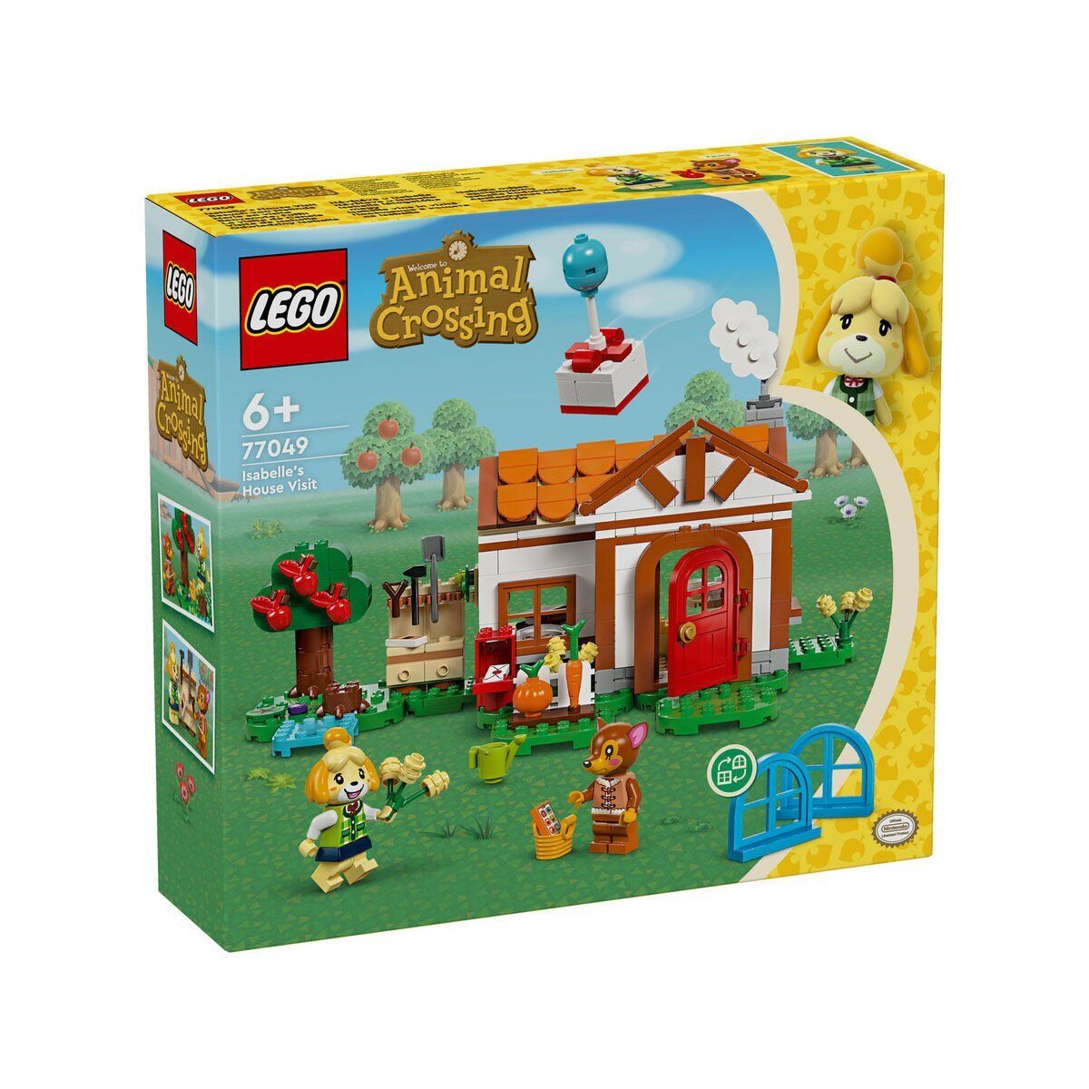 77049 Lego Animal Crossing Isabellein Ev Ziyareti 389 parça +6 yaş