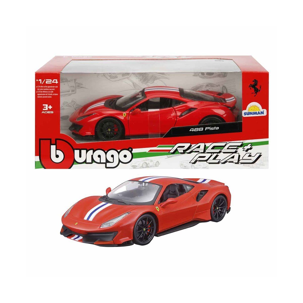 26026 SUN-BUR-1 24 FERRARİ 488 PISTA FERR 2R