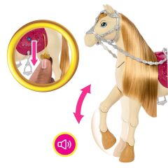 HXJ42 Barbie ve Dansçı Atı - Barbie Mysteries: The Great Horse Chase