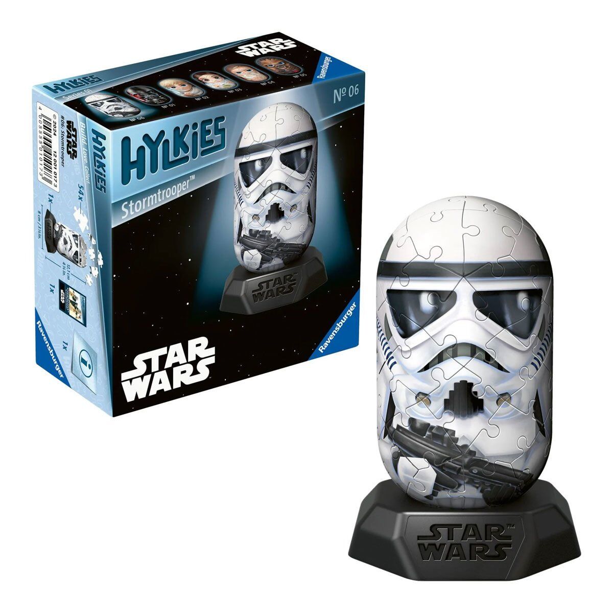 010173 Hylkies Star Wars - Stormtrooper 54 parça Puzzle - No:06 - Ravensburger