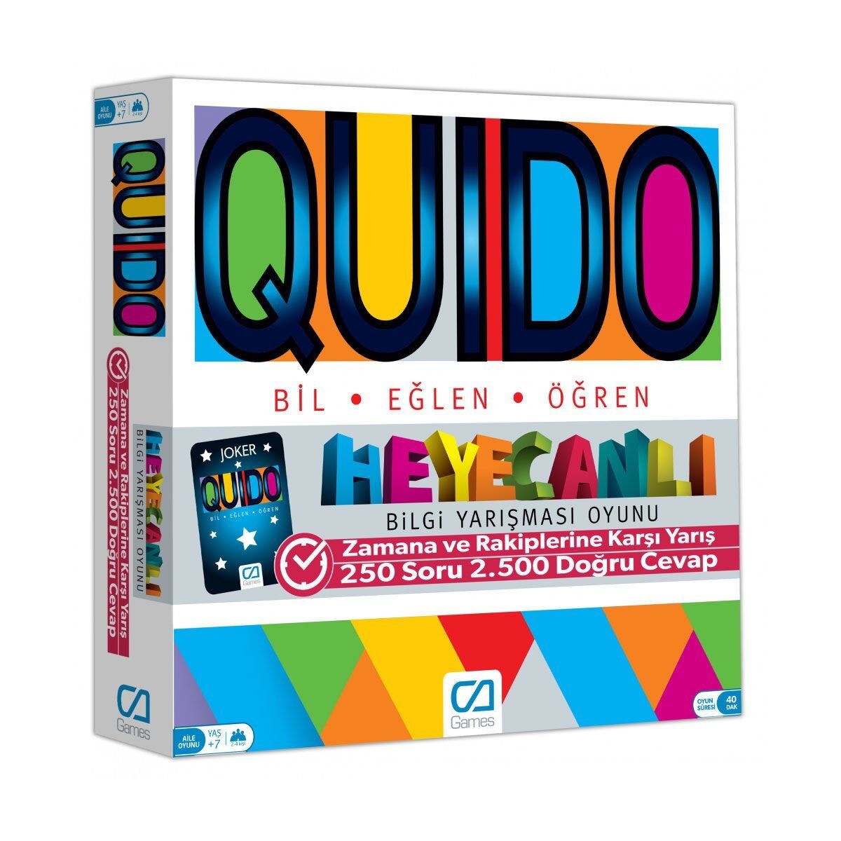 078 CAOYN-5046 QUIDO BOARD GAME