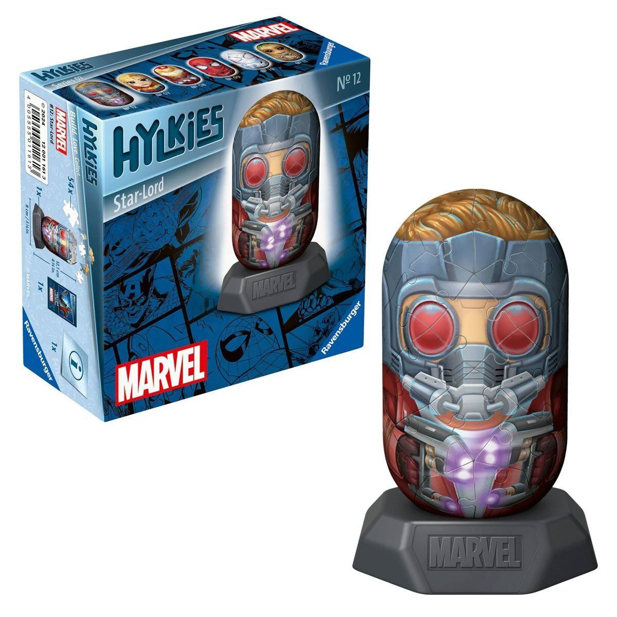 011613 Hylkies Marvel - Star-Lord 54 parça Puzzle - No:12 - Ravensburger