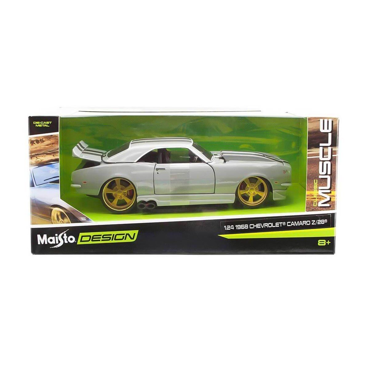 MAY 32508 1:24 Maisto Chevrolet Camaro Z-28 1968 Model Araba -Necotoys