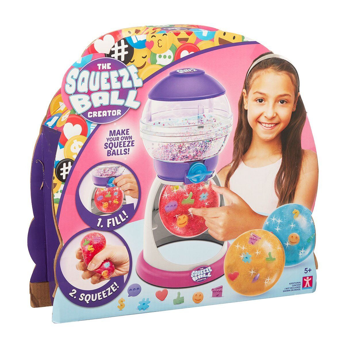 QUB02000 The Squeez Ball Maker Oyun Seti