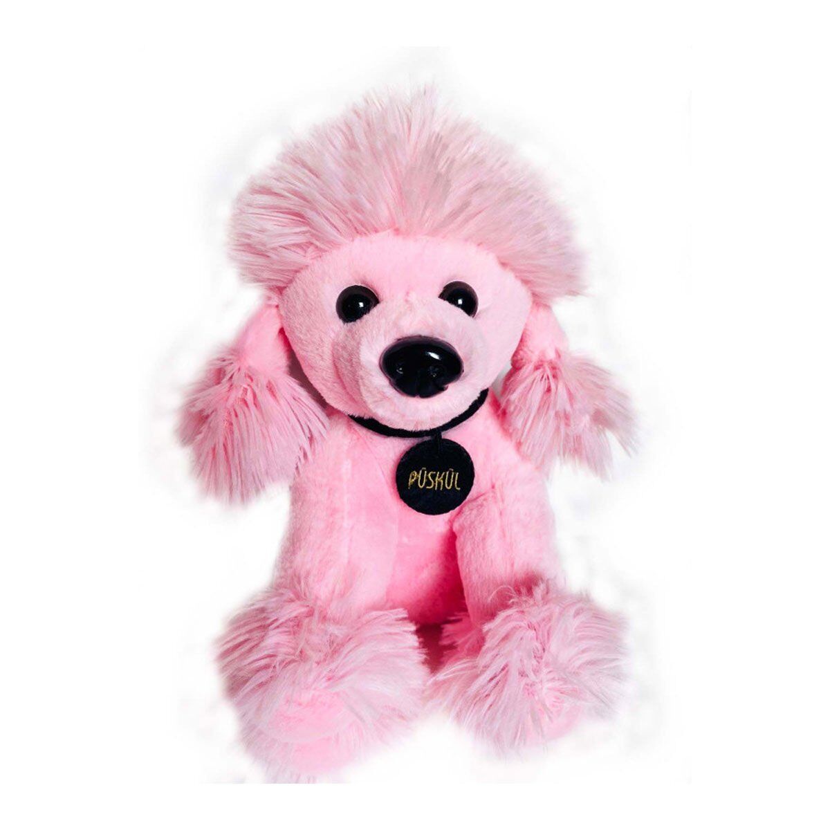 1435 PÜSKÜL KÖPEK 30 CM PEMBE