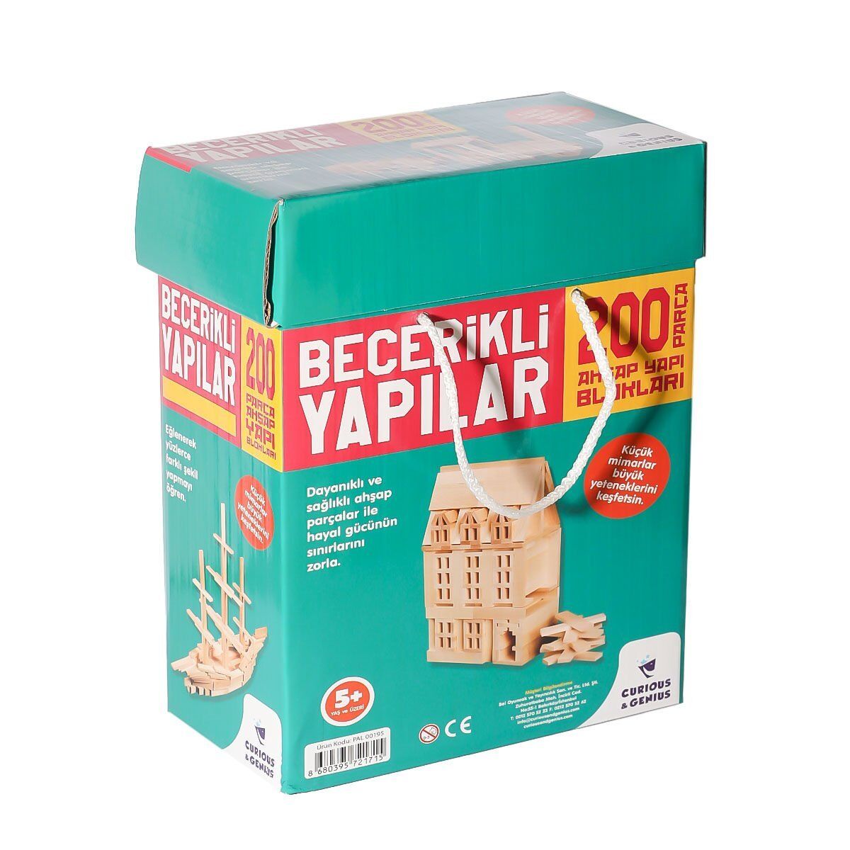 ZMK-00195 Becerikli Yapılar 200 Parça -Özaydınlar