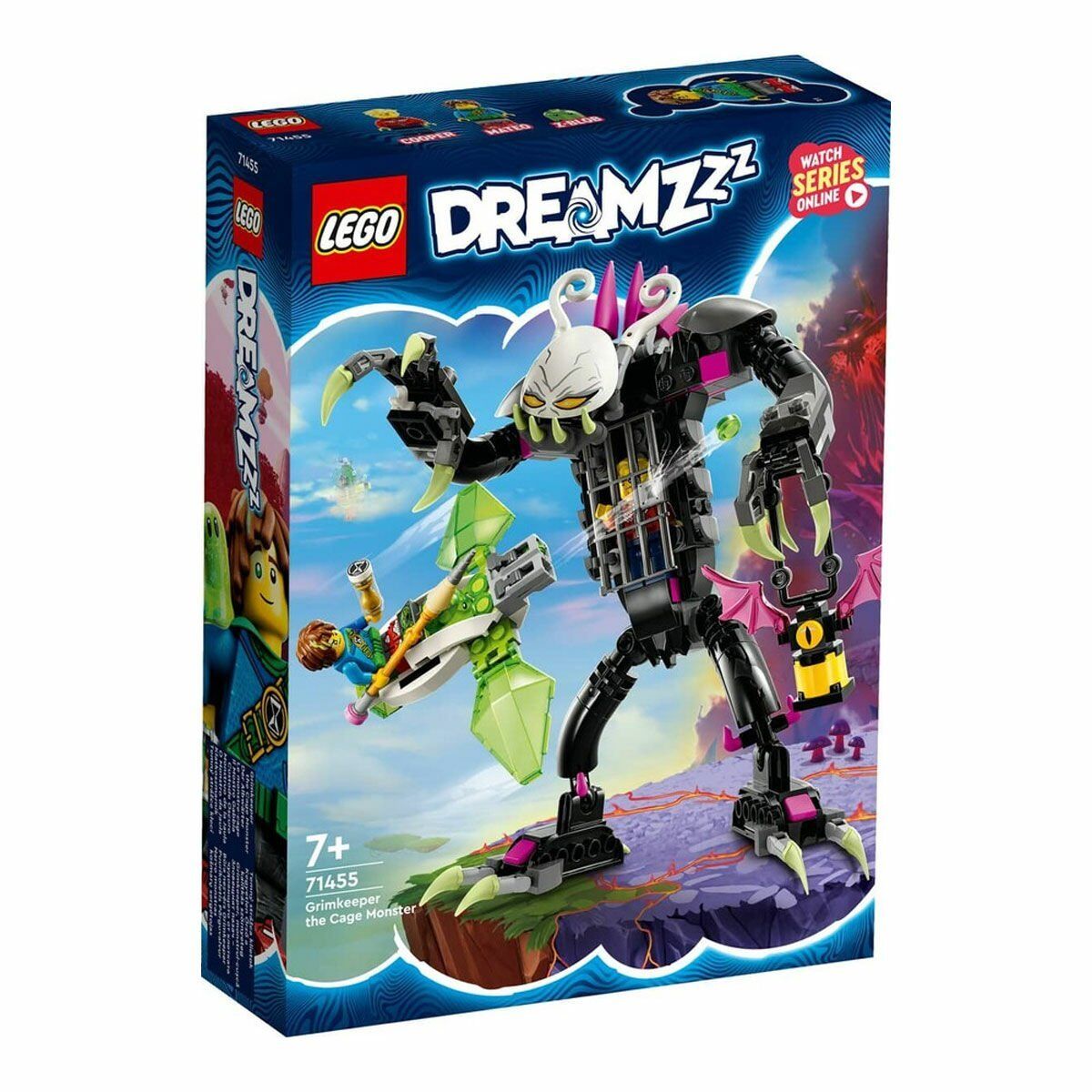 71455 Lego DREAMZzz Grimkeeper Cage Monster 274 parça +7 yaş