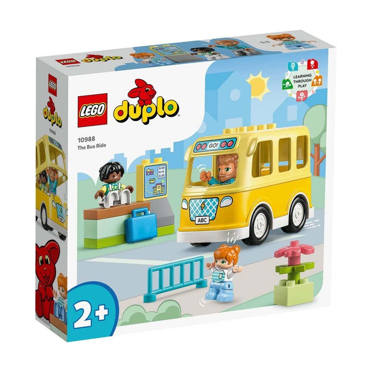 10988 Lego Duplo Otobüs Yolculuğu 16 parça +2 yaş