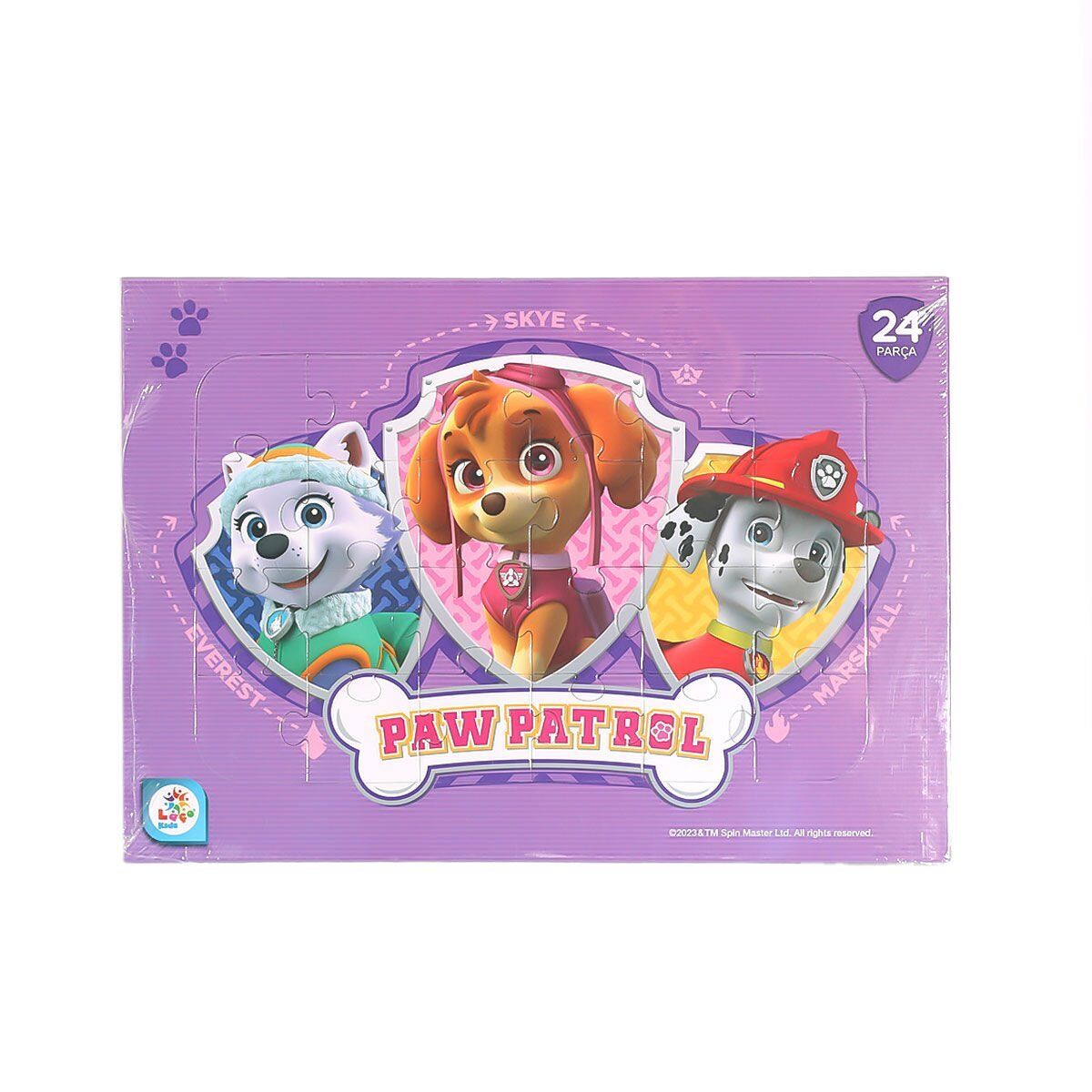 PW7917 Paw Patrol Frame Puzzle 24 Parça -Laço