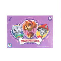 PW7917 Paw Patrol Frame Puzzle 24 Parça -Laço