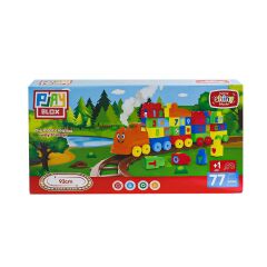 2397 PLAYBLOX TRAIN SET 77 PCS