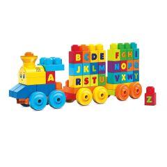 FWK22 MEGA BLOKS® Müzikli Alfabe Treni 50 parça +1 yaş