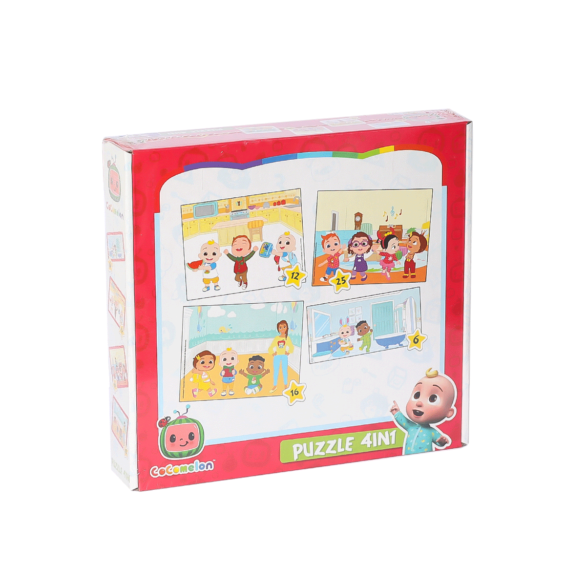 CO7899 Cocomelon 4IN1 Puzzle -Laço