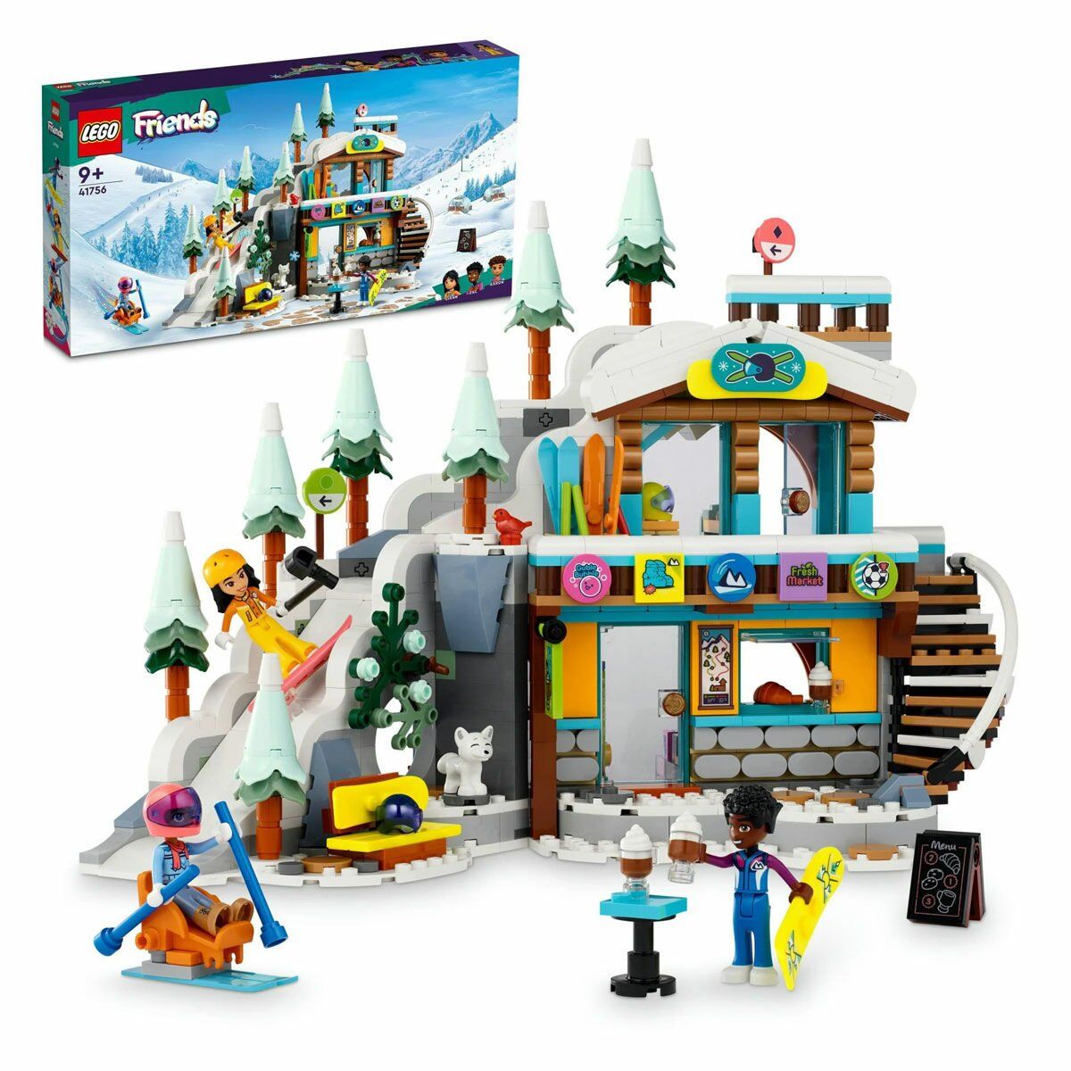 41756 Lego Friends - Kayak Pisti ve Kafe 980 parça +9 yaş