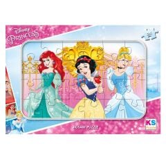 PR 704 Prenses Frame Puzzle 24 Parça -Ks Puzzle