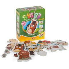 8018 KUT.PUZZLE ÇİFTLİK 3 4 5 6 7