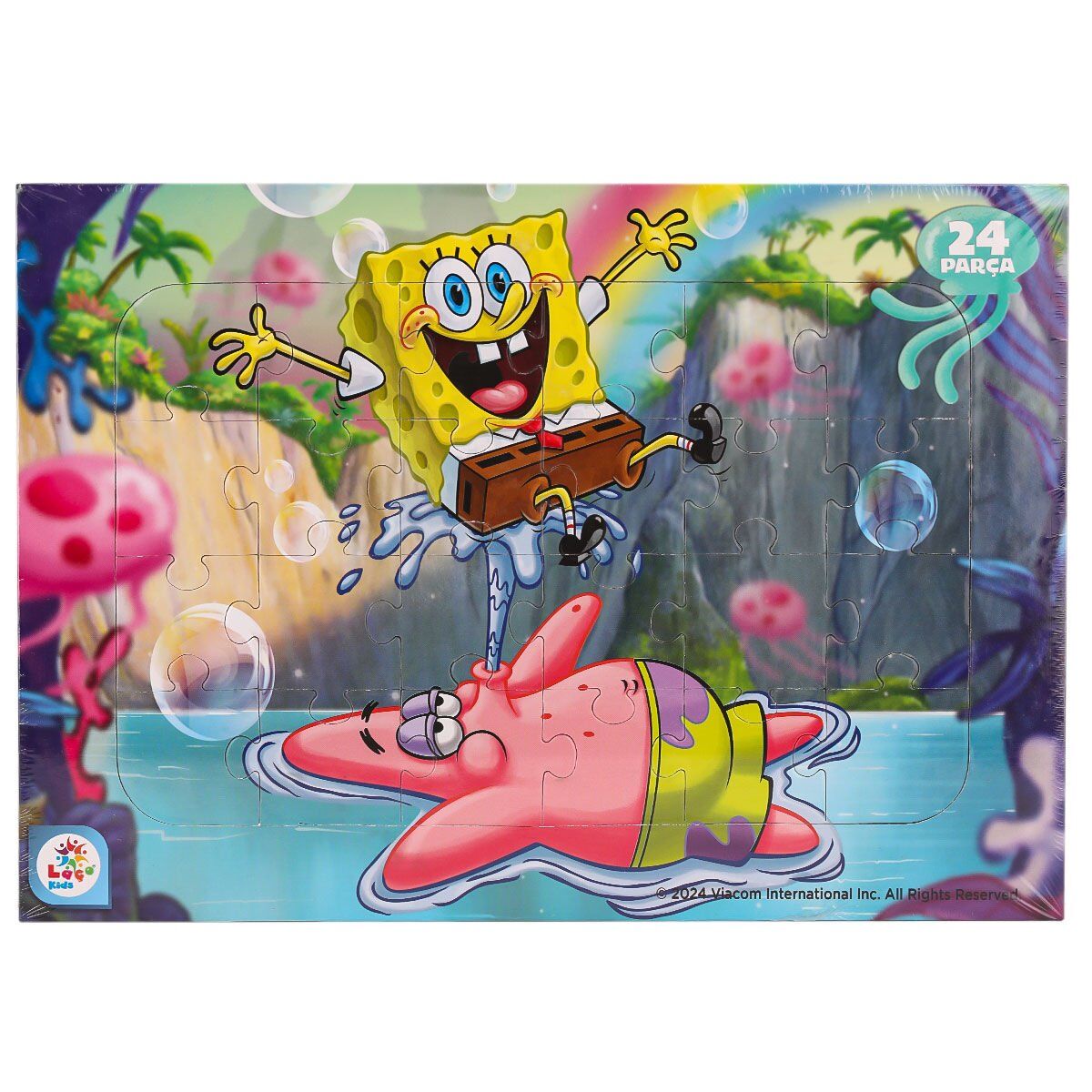 SB7978 SPONGEBOB TASLAMALI 24 PARÇA FRAME PUZZLE 1