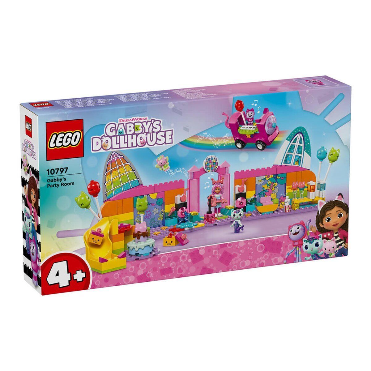 10797 Lego Gabby’s Dollhouse Gabby'nin Parti Odası 252 parça +4 yaş