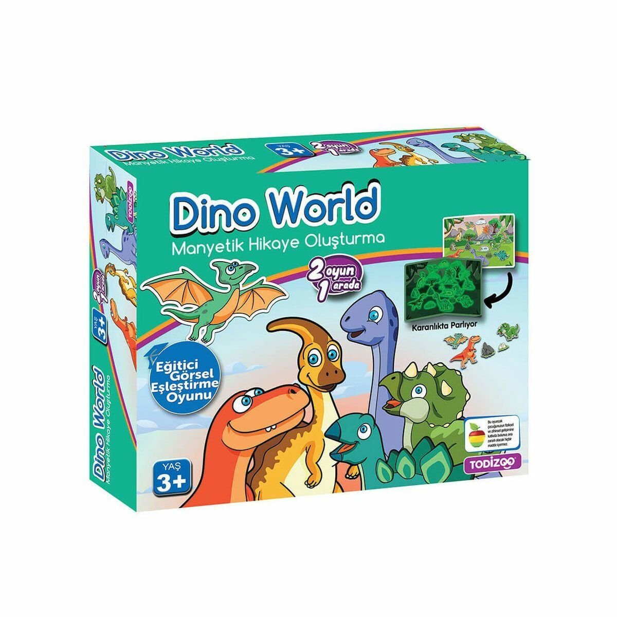 83915 DINO WORLD MANYETİK HİKAYE OLUŞTURMA