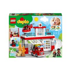 10970 Lego Duplo - İtfaiye Merkezi ve Helikopter 117 parça +2 yaş