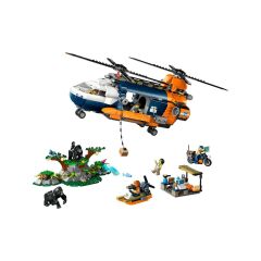 60437 Lego City Orman Kaşifinin Helikopteri Kamp Yerinde 881 parça +8 yaş