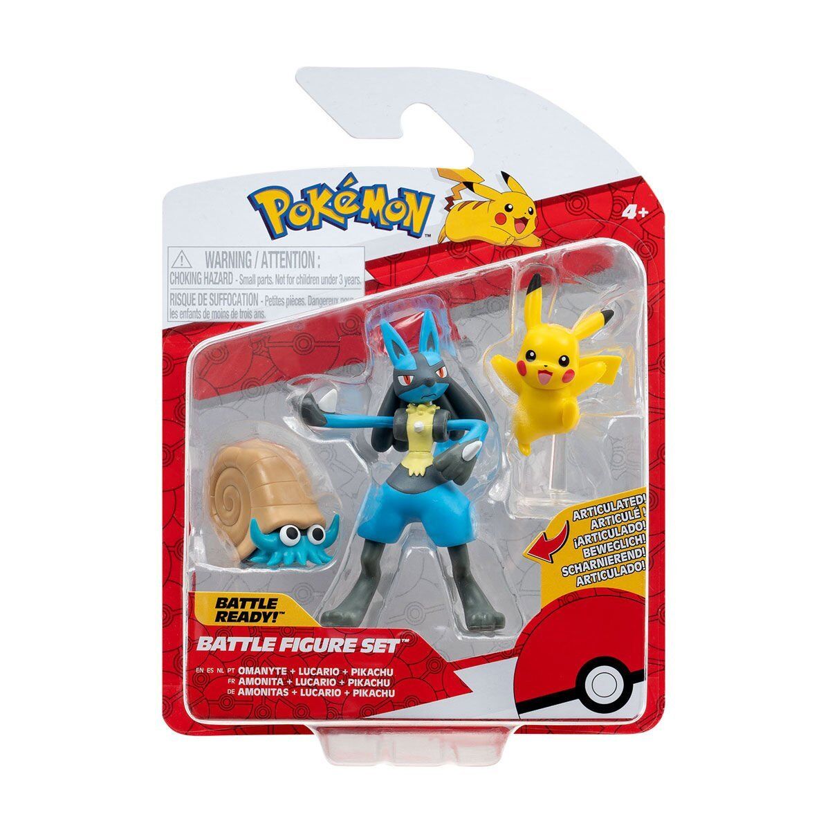 POK 95155-K Pokemon Battle 3'lü Figür Seti