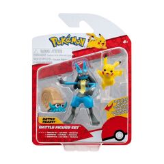 POK 95155-K Pokemon Battle 3'lü Figür Seti