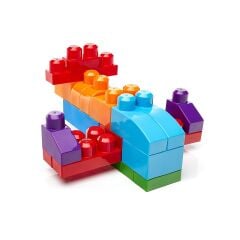 CYP67 MEGA BLOKS® 60 parçalı Blok Torbaları 2 asorti - Mavi - Pembe +1 yaş