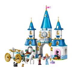 43275 Lego Disney Prensesi Sindirella'nın Şatosu ve At Taşıyıcı 596 parça +6 yaş