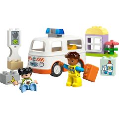 10447 Lego Duplo Ambulans ve Sürücü 19 parça +2 yaş