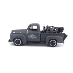 MAY 32185 1948 Ford  F-1 Pickup +1942 WLA Flathead 1:27