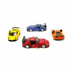 TIN-80133-12 Çekbırak 1:36 Die Cast Spor Araba - Vardem Oyuncak