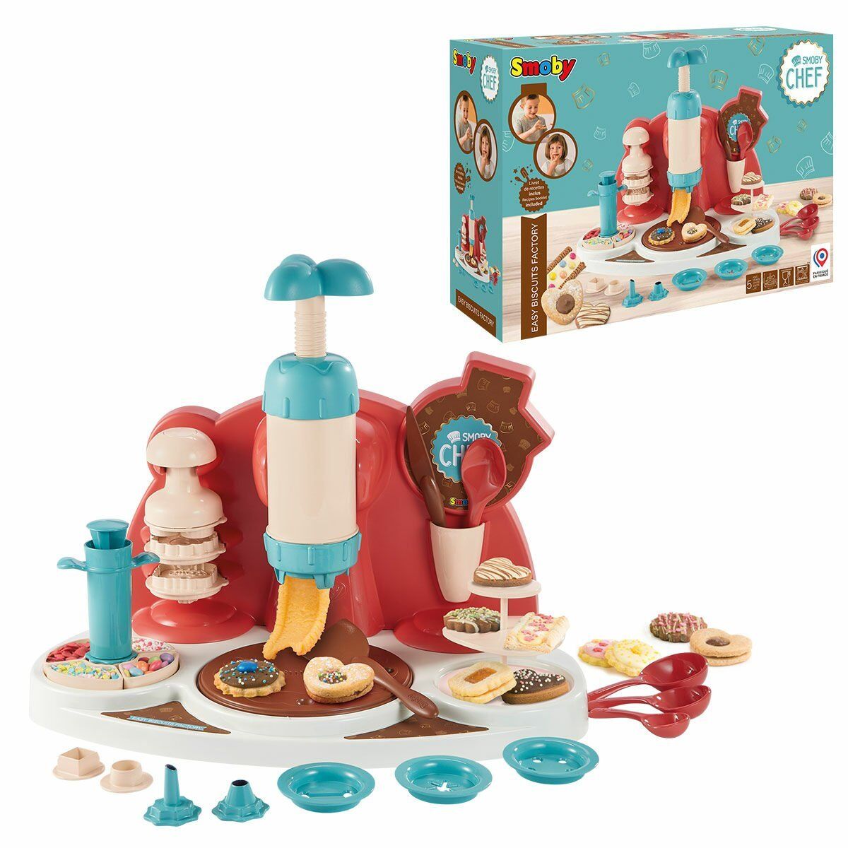 7600312117 SMOBY CHEF EASY BISCUITS FACTORY