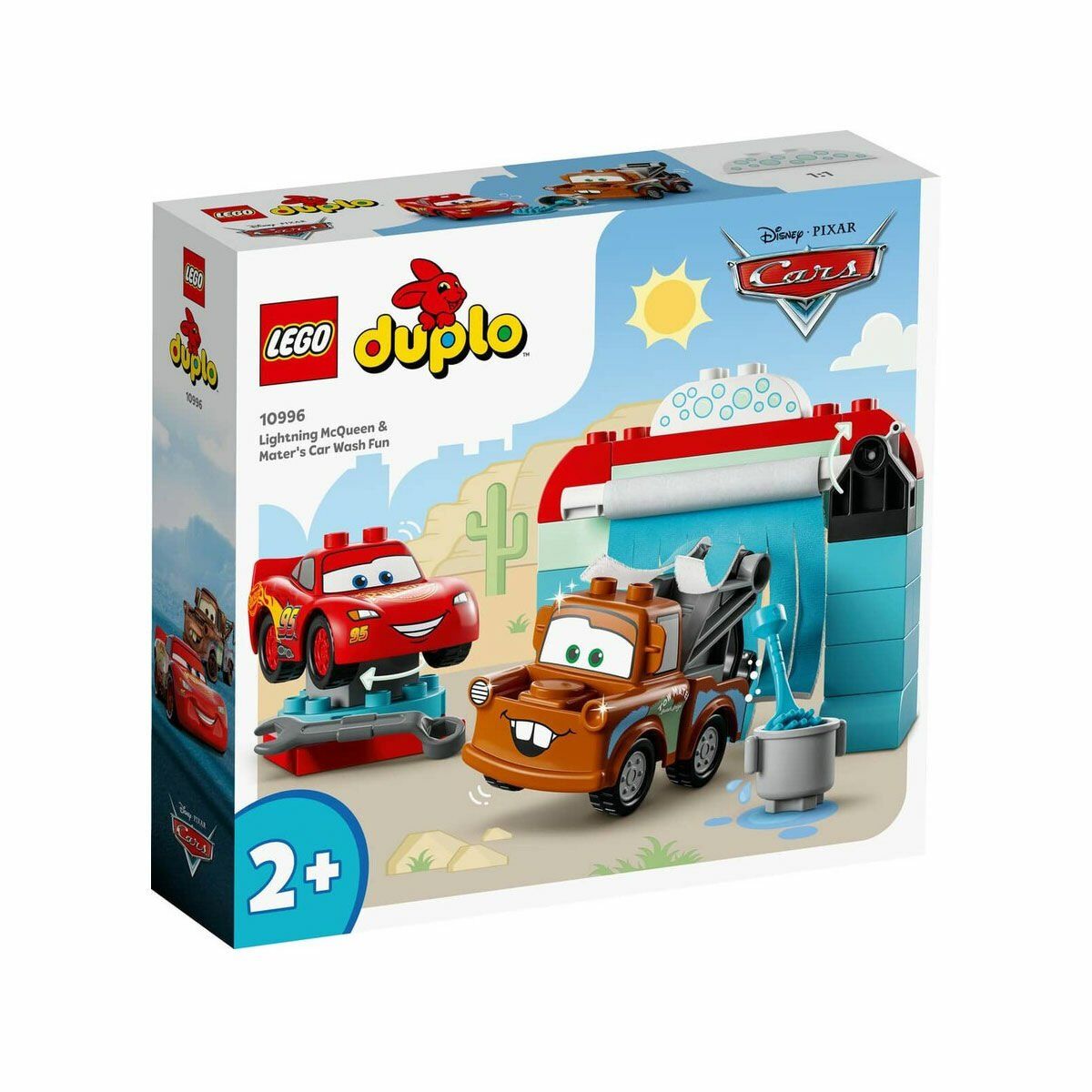 10996 Lego Duplo - Şimşek McQueen ve Materin Oto Yıkama Eğlencesi 29 parça+2 yaş