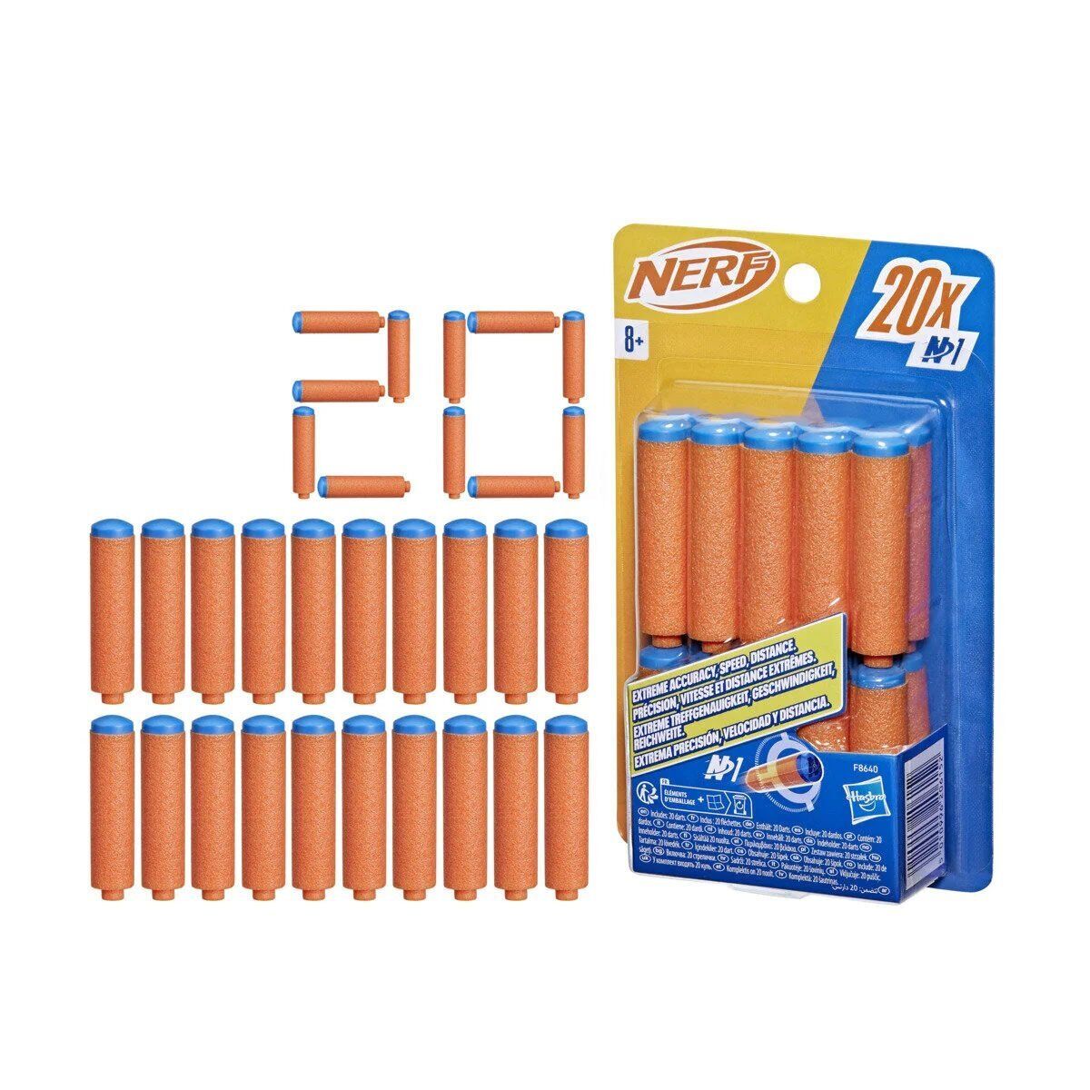 F8640 Nerf N Serisi Dart 20li Yedek Paket